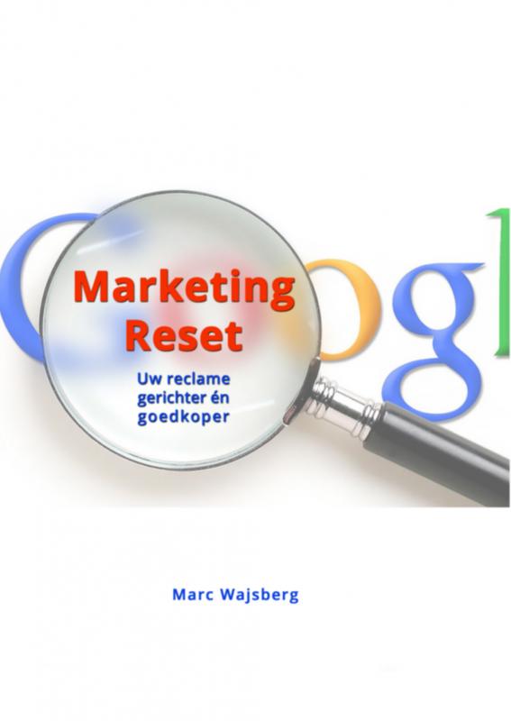 Omslag van Marketing Reset