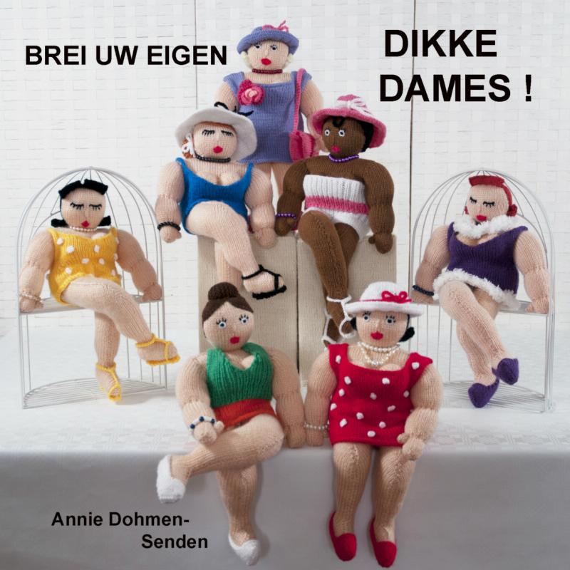 Omslag van Brei uw eigen dikke dames!