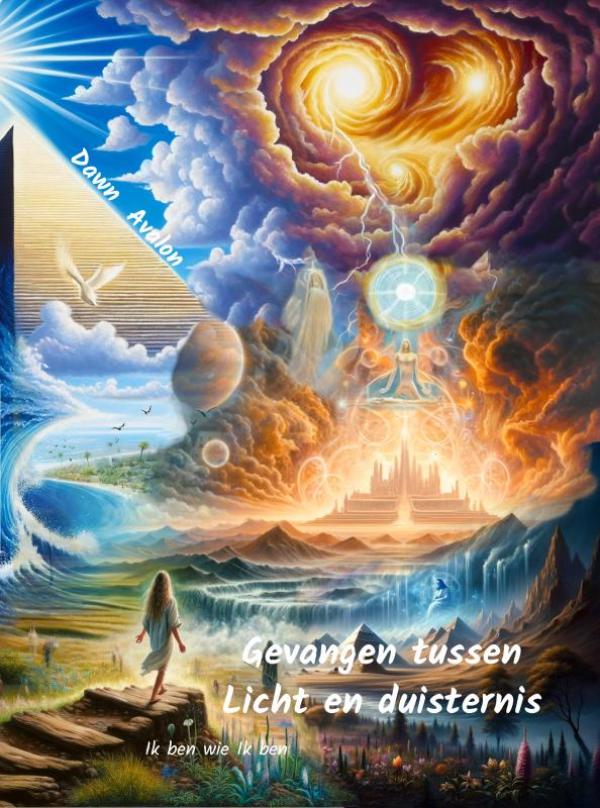 Omslag van Gevangen tussen Licht en duisternis