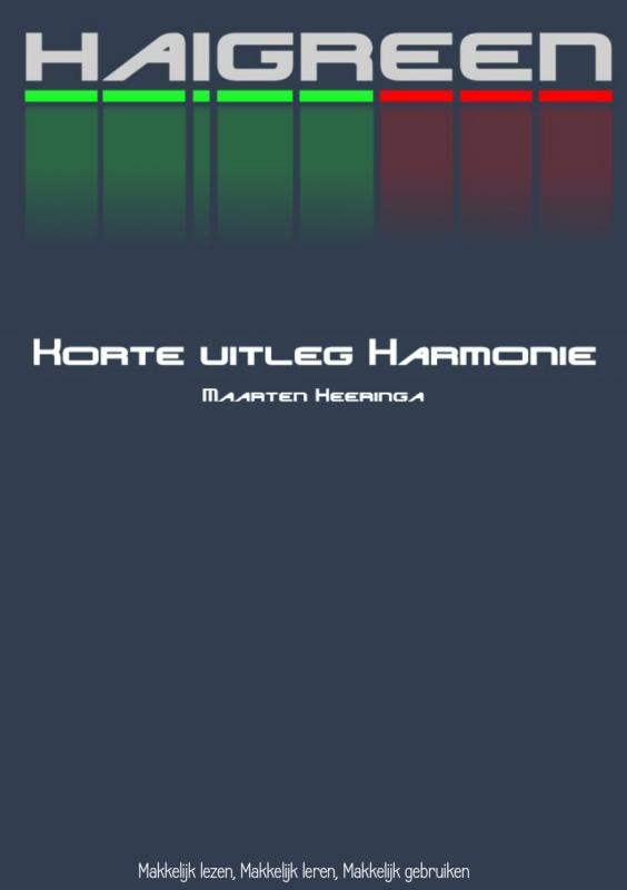 Omslag van Korte uitleg harmonie