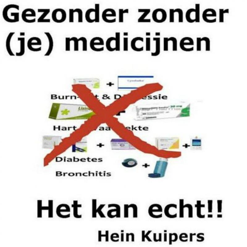 Omslag van Gezonder zonder (je) medicijnen