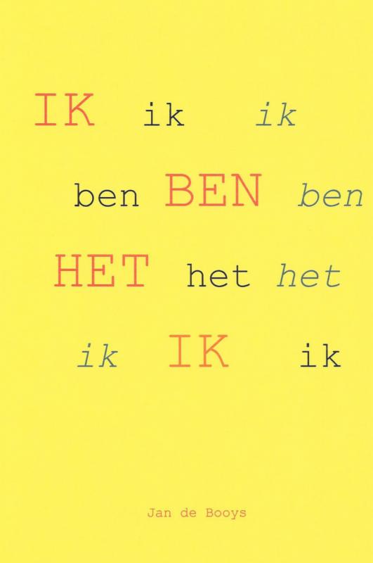 Omslag van Ik ben het ik