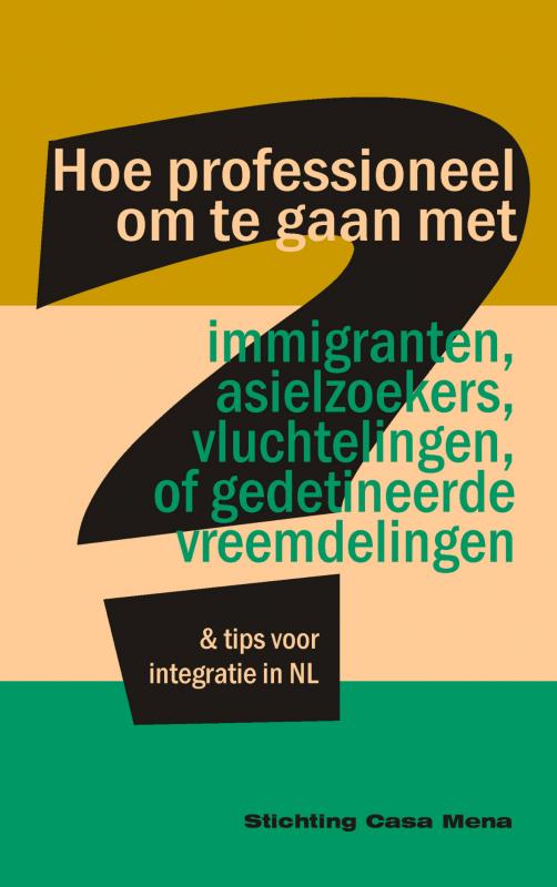 Omslag van Hoe professioneel om te gaan met immigranten, asielzoekers, vluchtelingen, of gedetineerde vreemdelingen