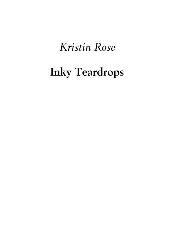 Omslag van Inky Teardrops
