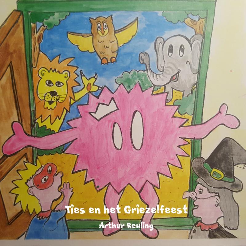 Omslag van Ties en het Griezelfeest