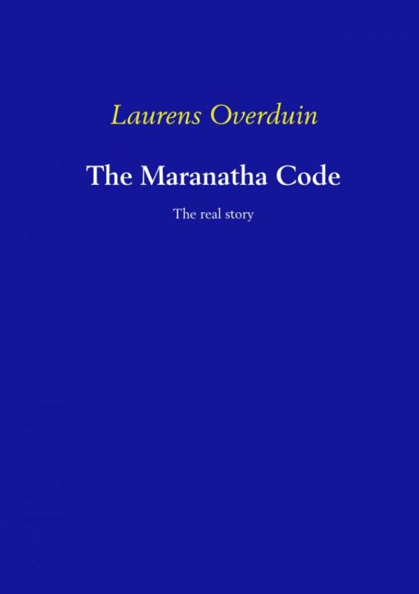 Omslag van The Maranatha Code