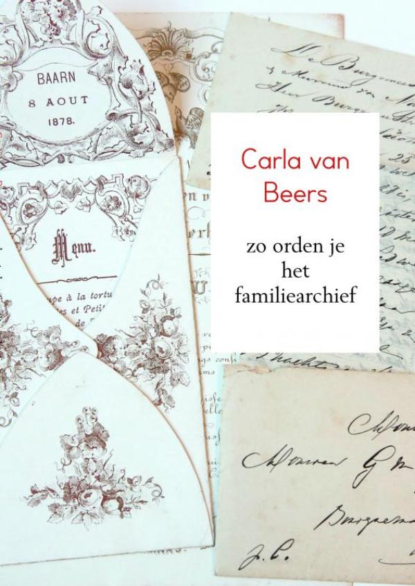 Omslag van zo orden je het familiearchief