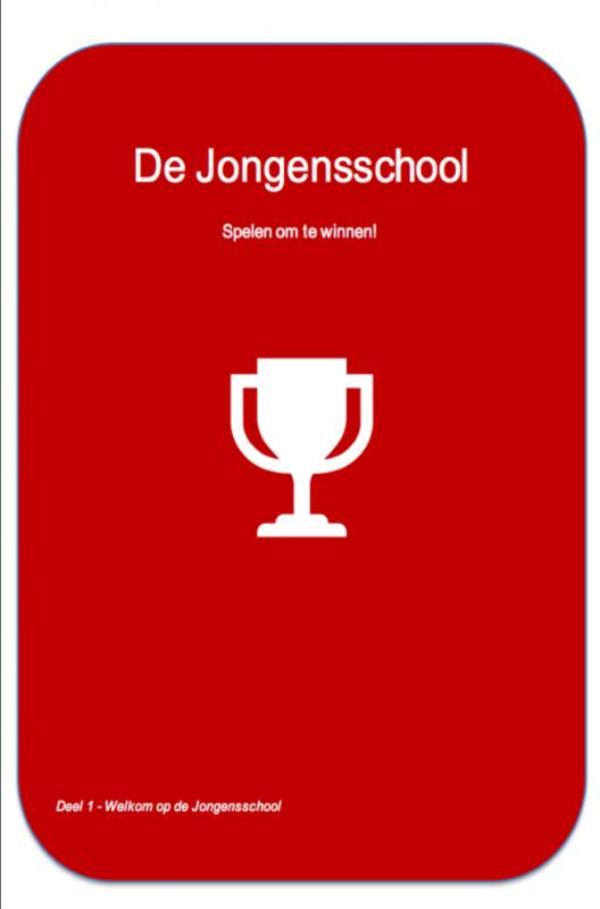 Omslag van De Jongensschool