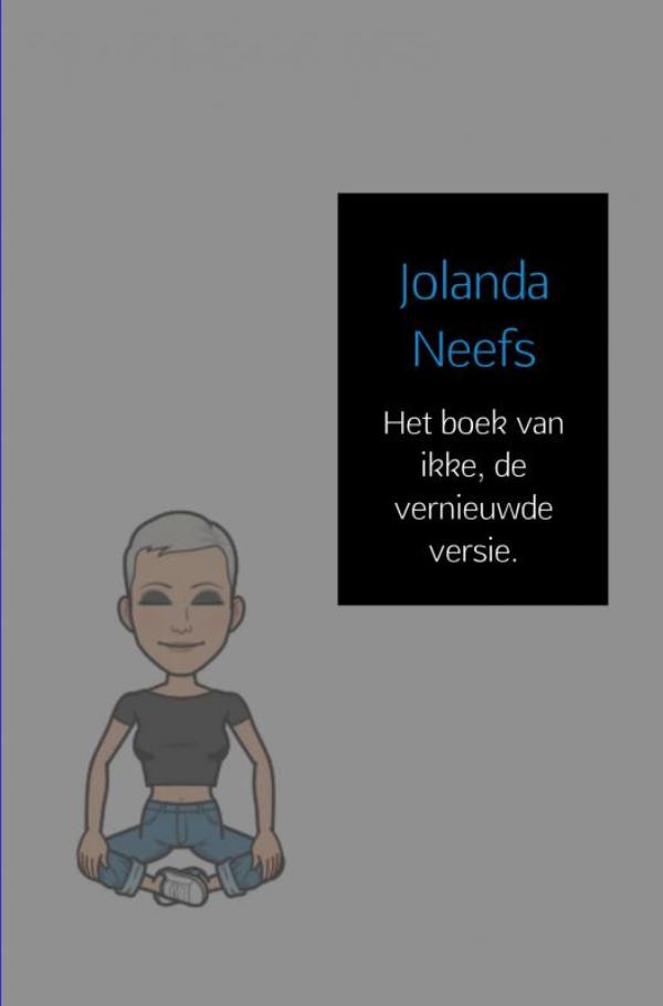 Omslag van Het boek van ikke, de vernieuwde versie.
