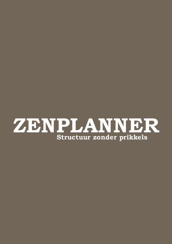 Omslag van ZEN PLANNER