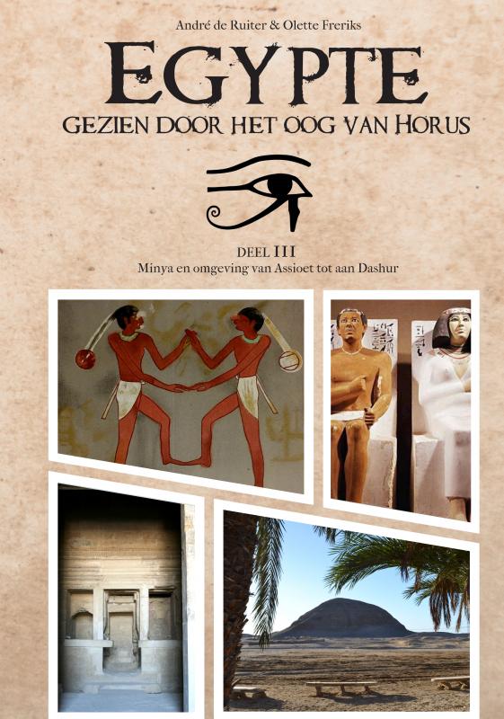 Omslag van Egypte, gezien door het Oog van Horus.