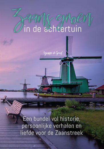 Omslag van Zaans groen in de achtertuin