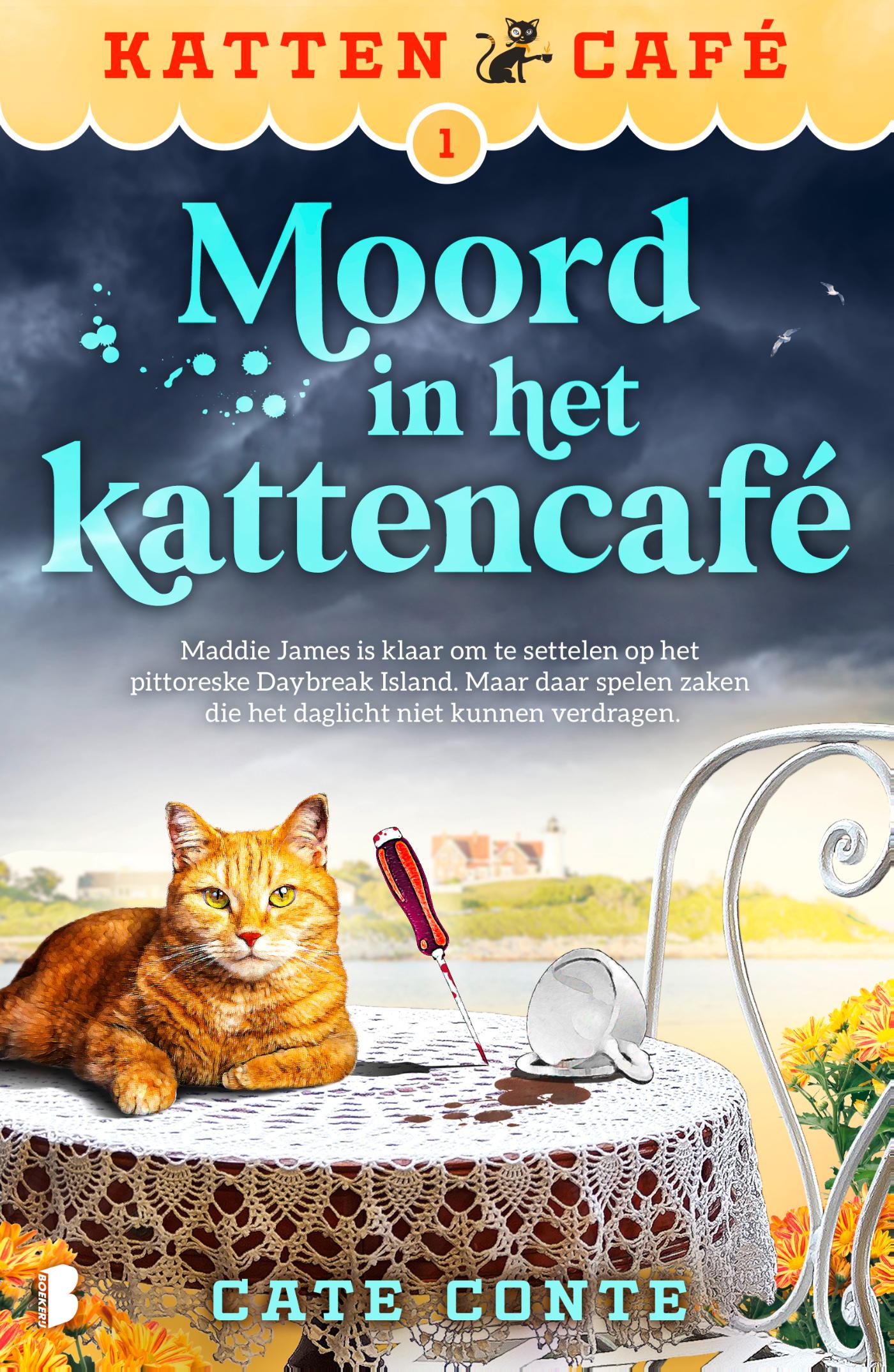 Omslag van Moord in het kattencafé