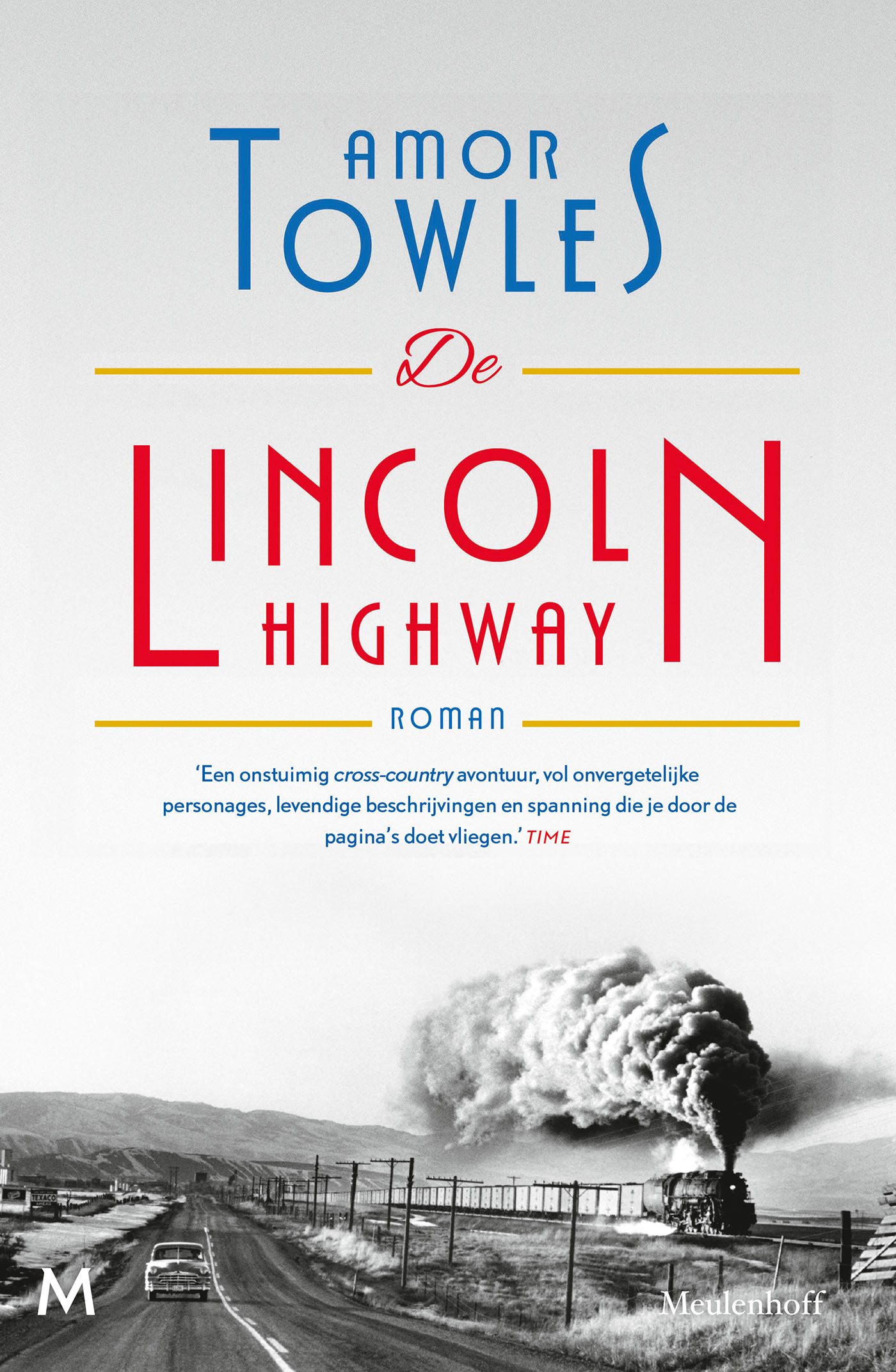 Omslag van De Lincoln Highway