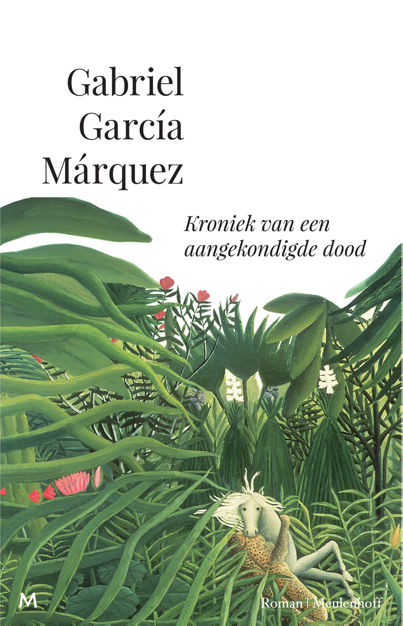 Omslag van Kroniek van een aangekondigde dood