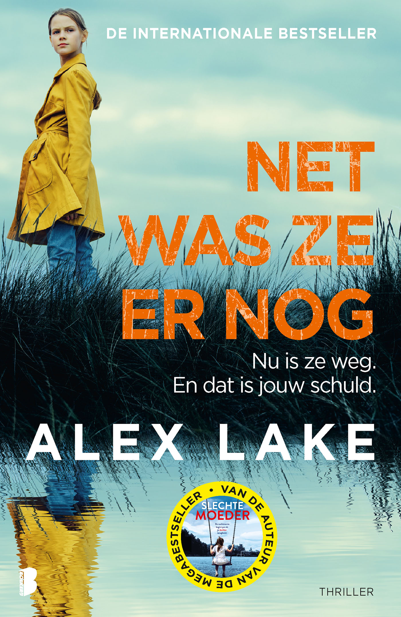 Omslag van Net was ze er nog