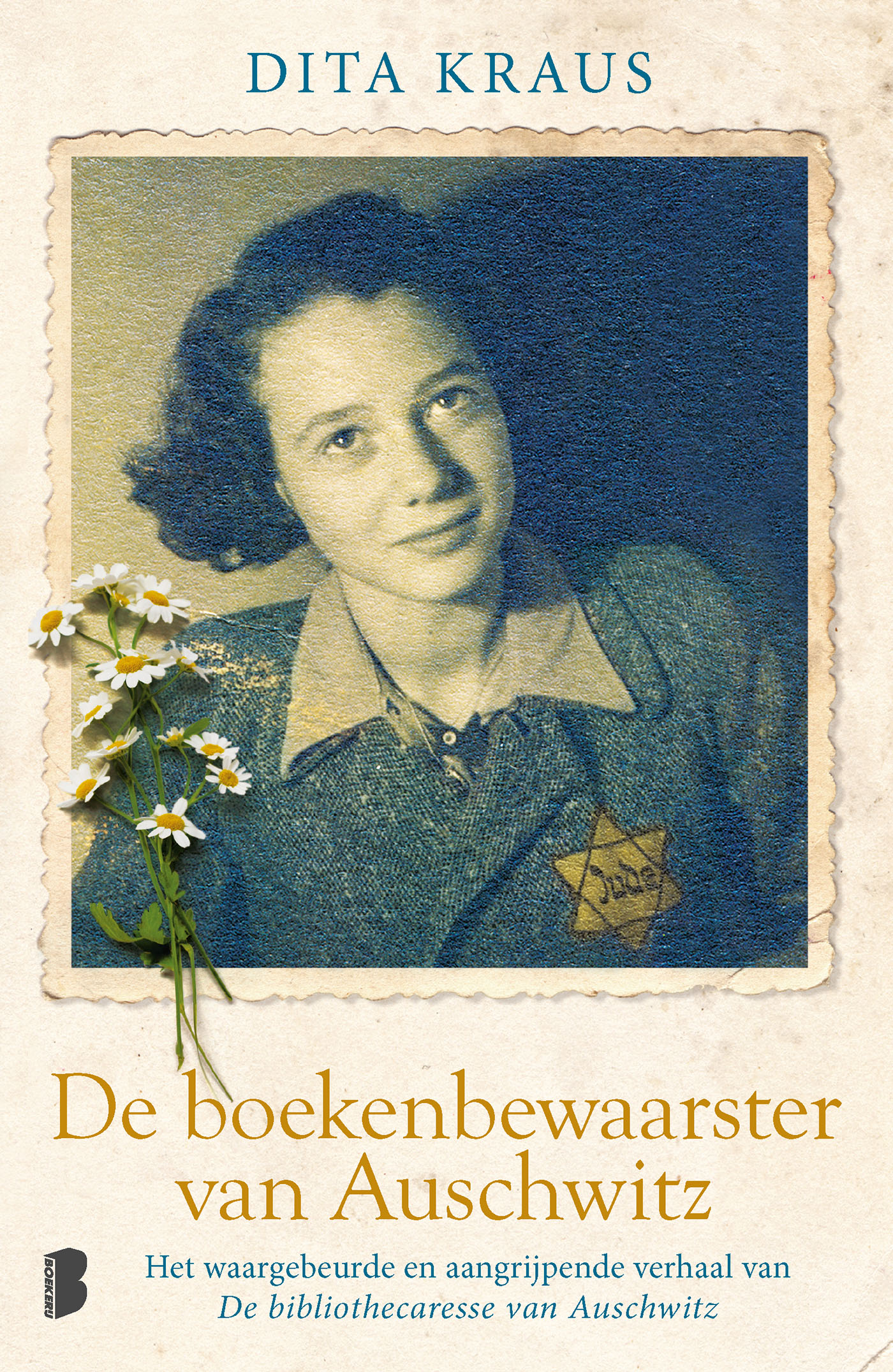Omslag van De boekenbewaarster van Auschwitz