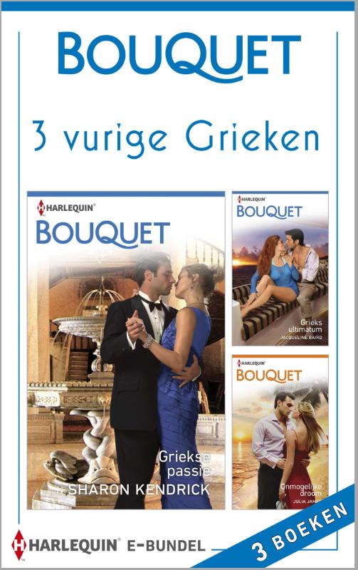 Omslag van 3 vurige Grieken