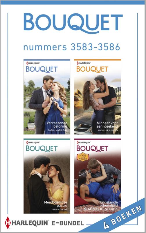 Omslag van Bouquet e-bundel nummers 3583-3586 (4-in-1)