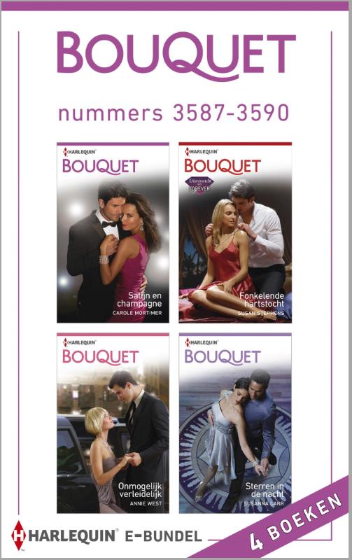 Omslag van Bouquet e-bundel nummers 3587-3590 (4-in-1)