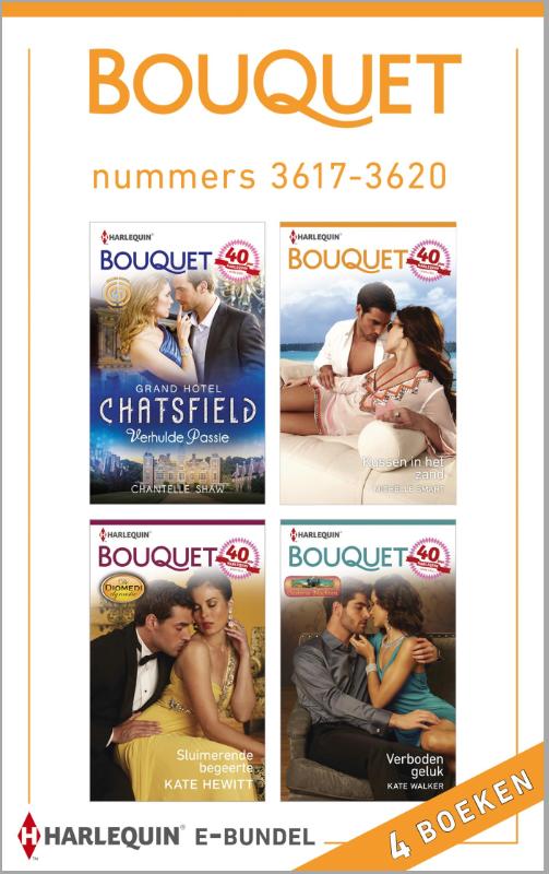 Omslag van Bouquet e-bundel nummers 3617-3620 (4-in-1)