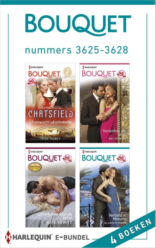 Omslag van Bouquet e-bundel nummers 3625-3628 (4-in-1)