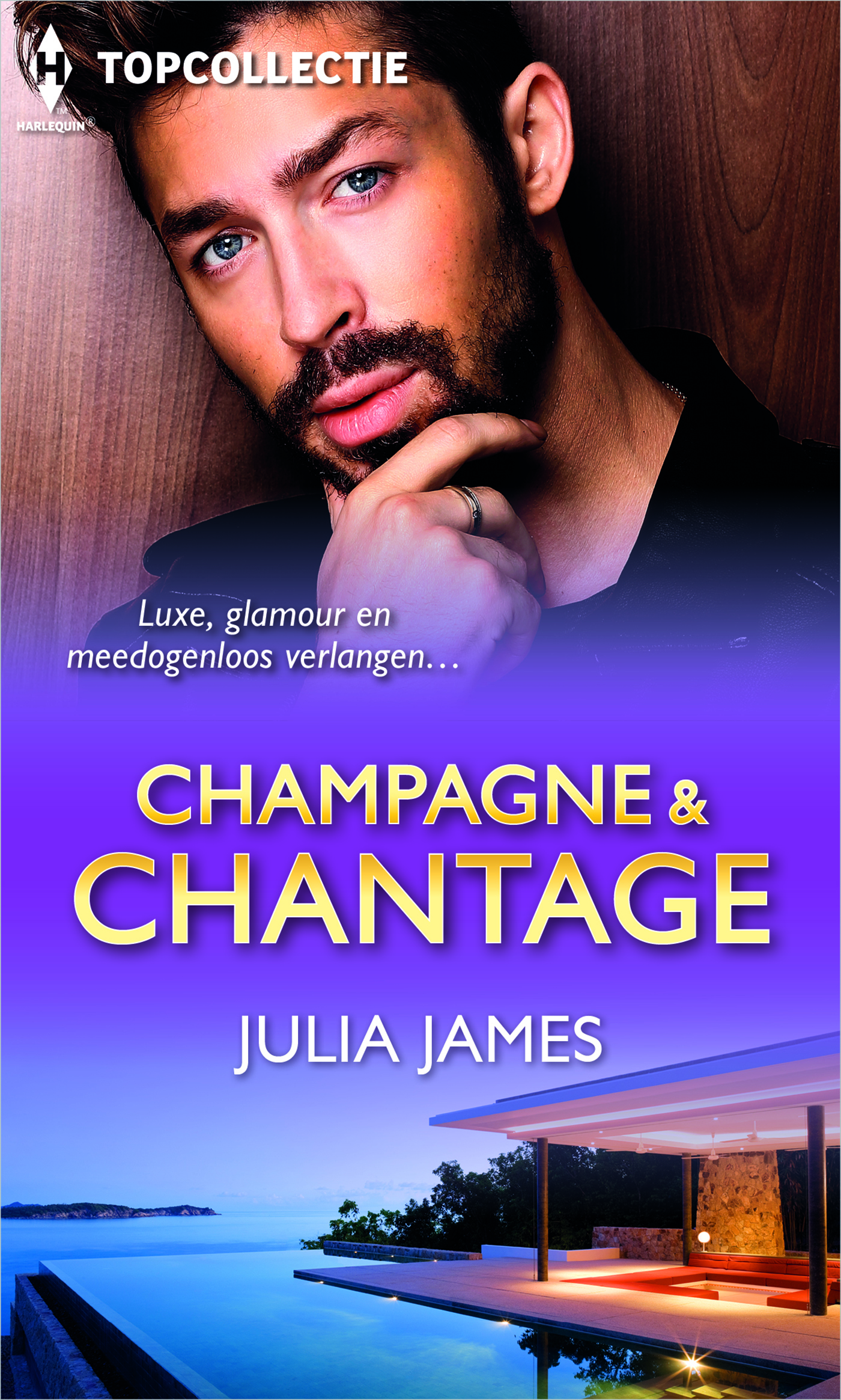 Omslag van Champagne & chantage (3-in-1)
