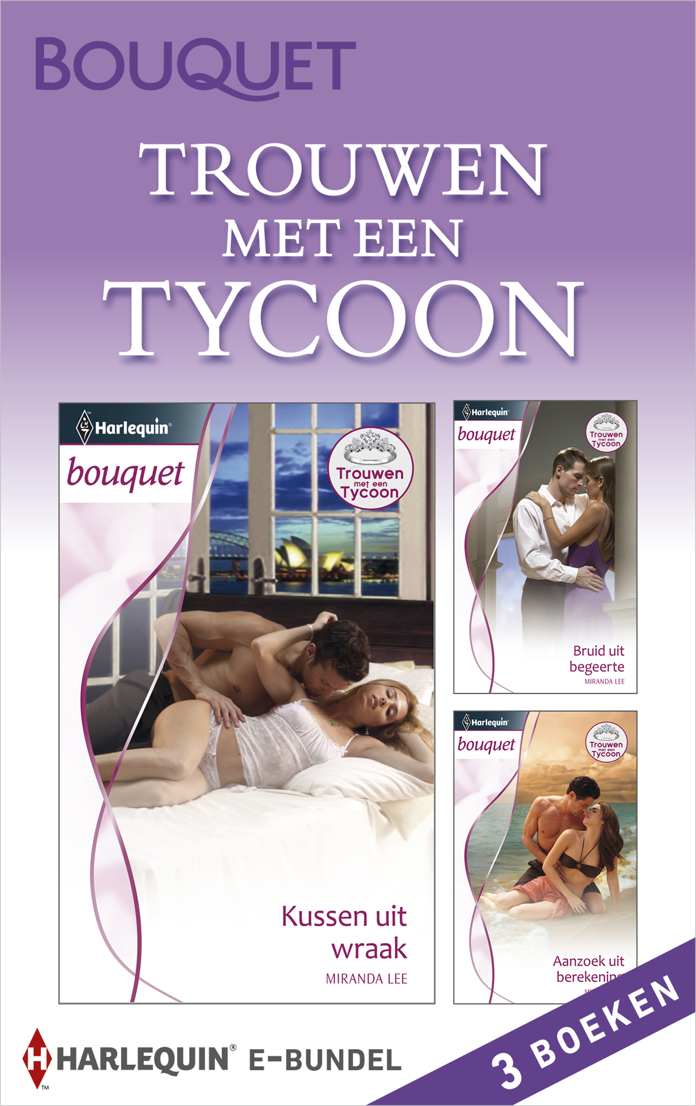 Omslag van Trouwen met een tycoon (3-in-1)