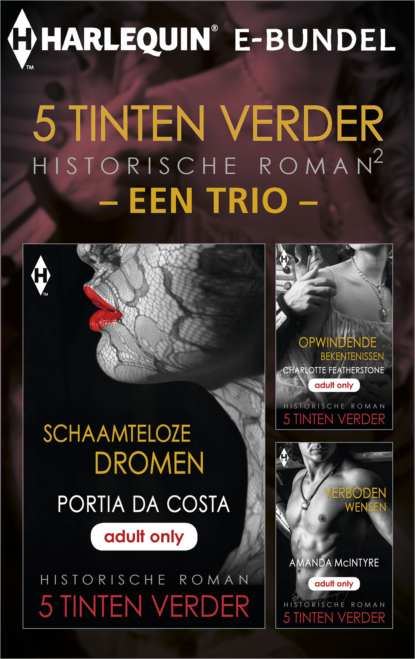 Omslag van 5 Tinten verder historisch 2 - een trio (3-in-1)