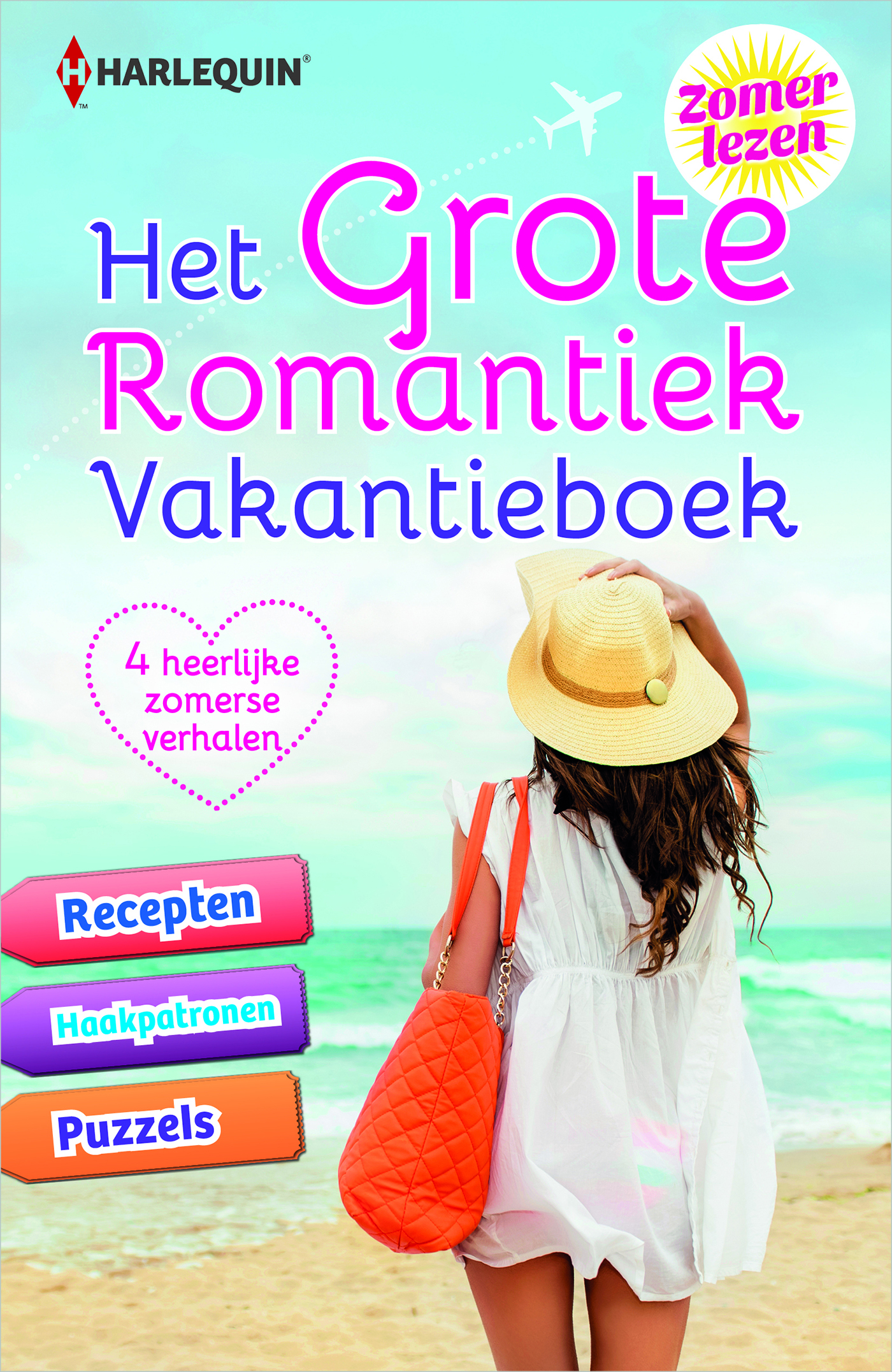 Omslag van Het Grote Romantiek Vakantieboek (4-in-1)