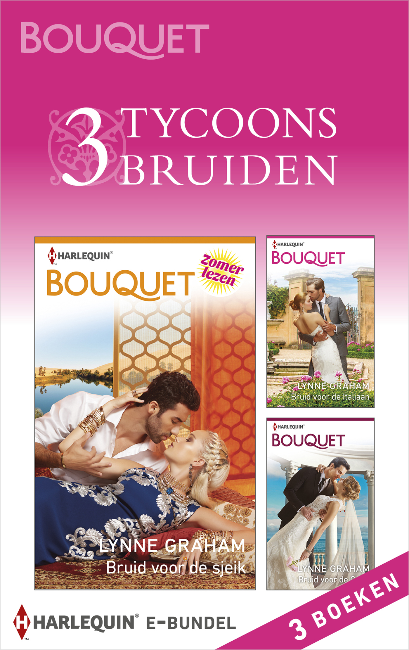 Omslag van 3 tycoons, 3 bruiden (3-in-1)