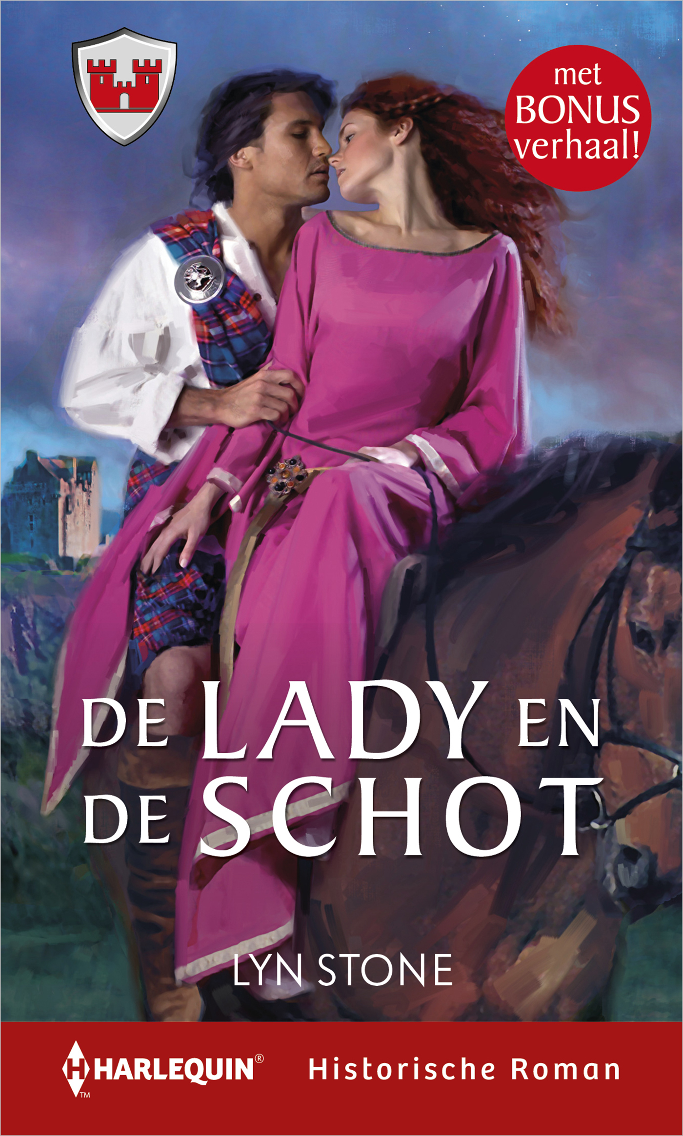 Omslag van De lady en de Schot ; Geschaakt in de nacht (2-in-1)