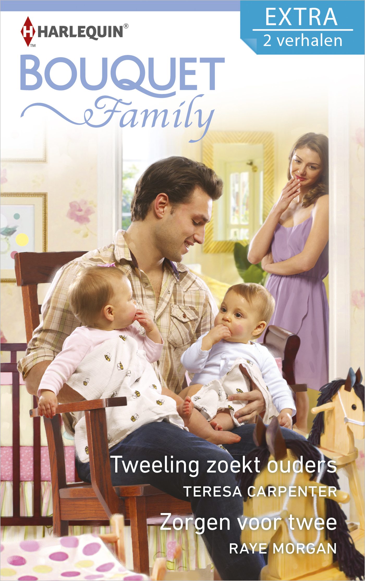 Omslag van Tweeling zoekt ouders ; Zorgen voor twee