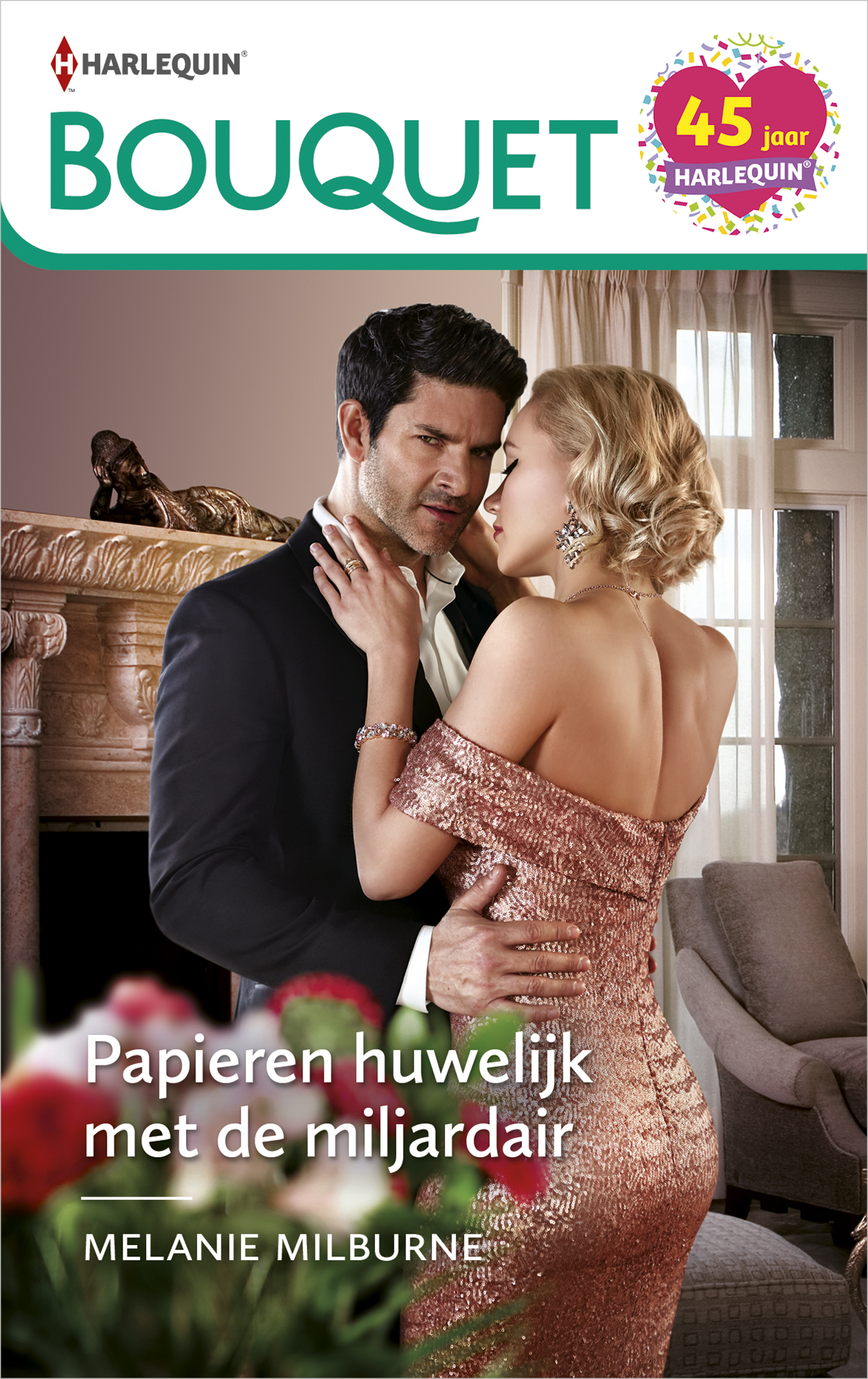 Omslag van Papieren huwelijk met de miljardair