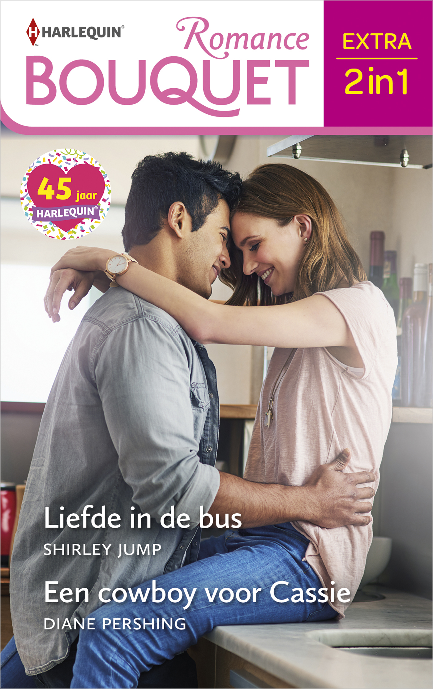 Omslag van Liefde in de bus / Een cowboy voor Cassie