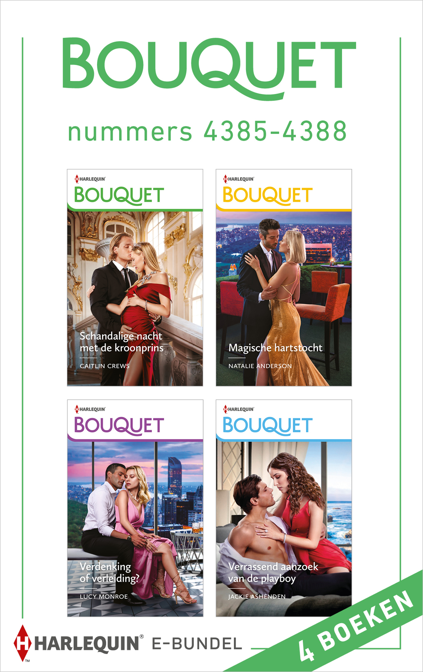 Omslag van Bouquet e-bundel nummers 4385-4388