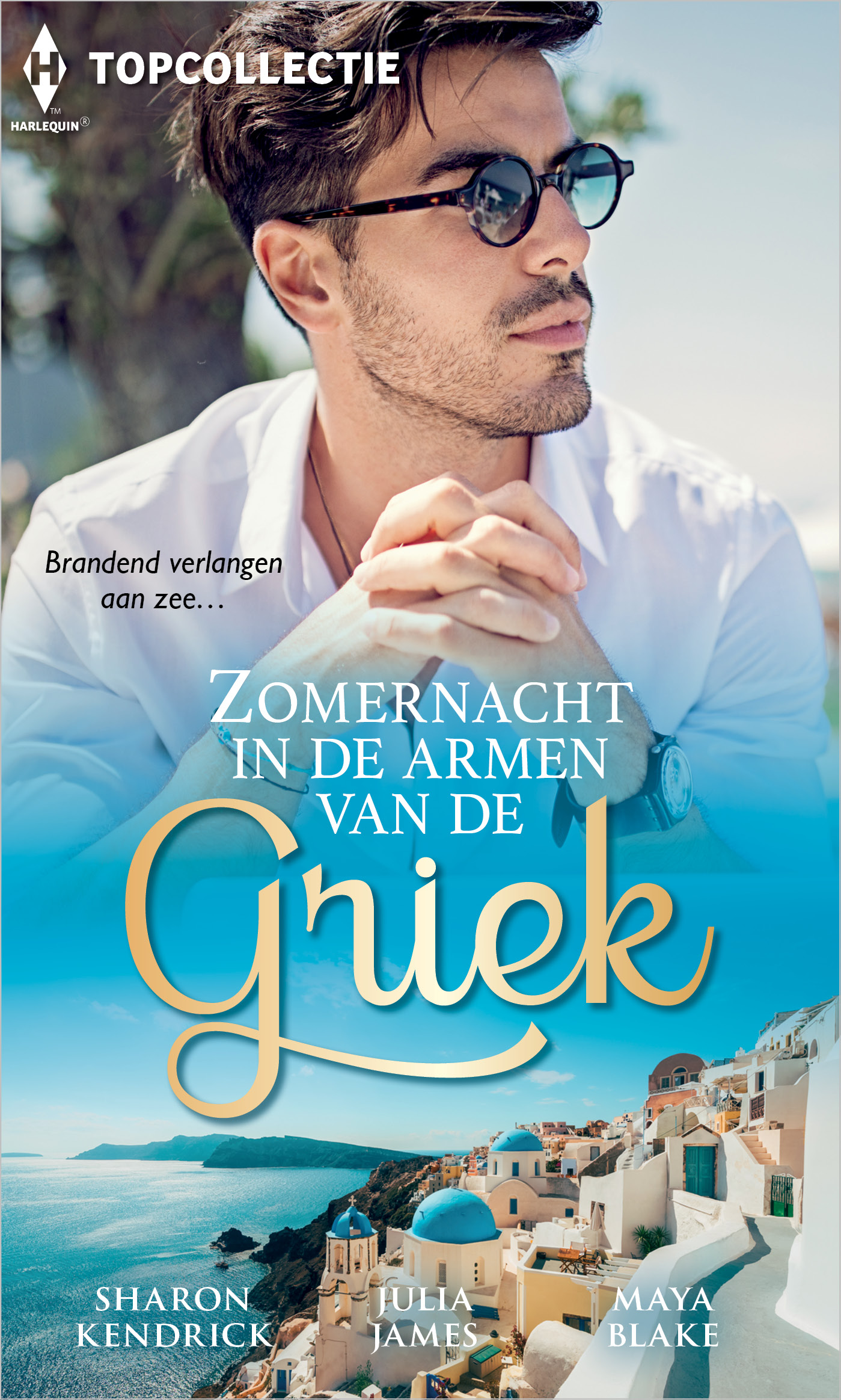 Omslag van Zomernacht in de armen van de Griek
