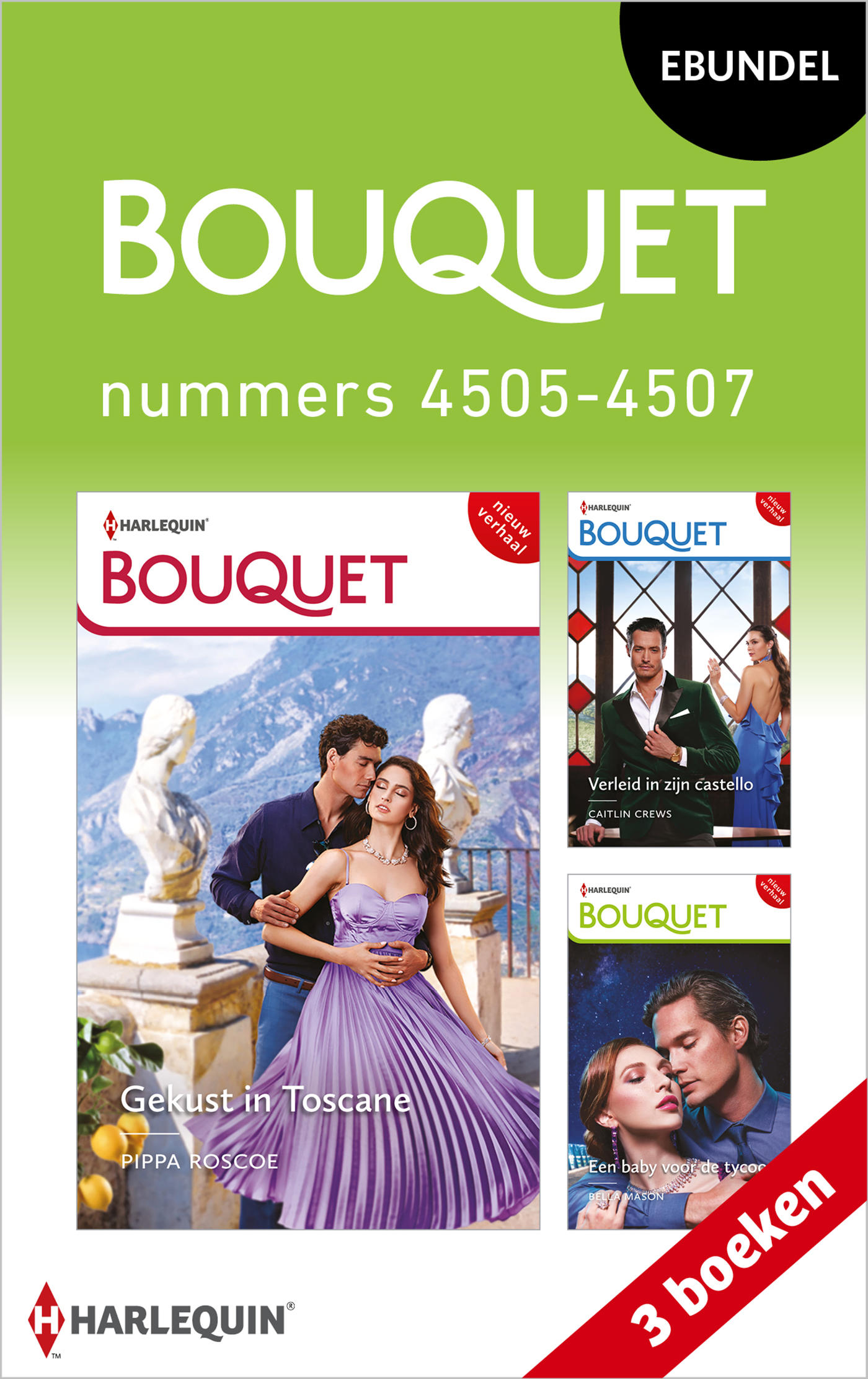 Omslag van Bouquet e-bundel nummers 4505 - 4507