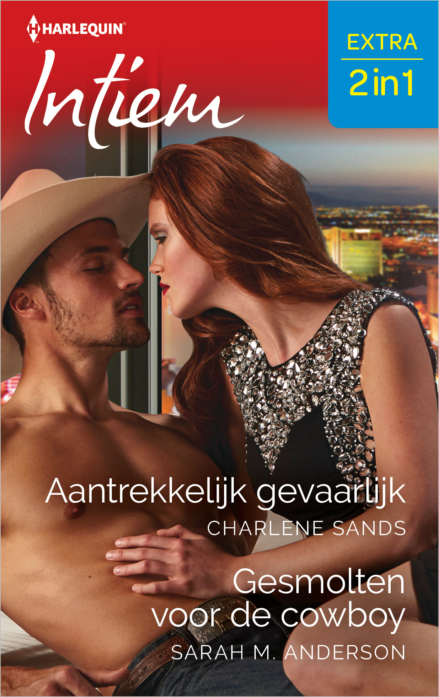 Omslag van Aantrekkelijk gevaarlijk / Gesmolten voor de cowboy