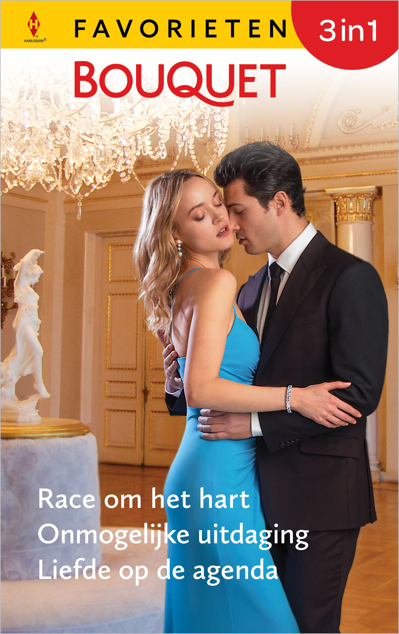Omslag van Race om het hart / Onmogelijke uitdaging / Liefde op de agenda
