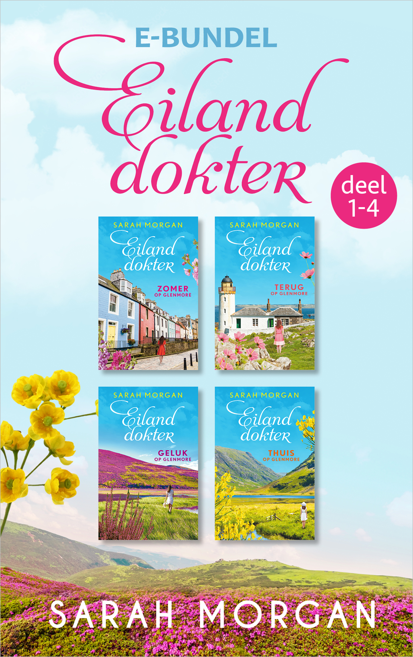 Omslag van Eilanddokter 1-4