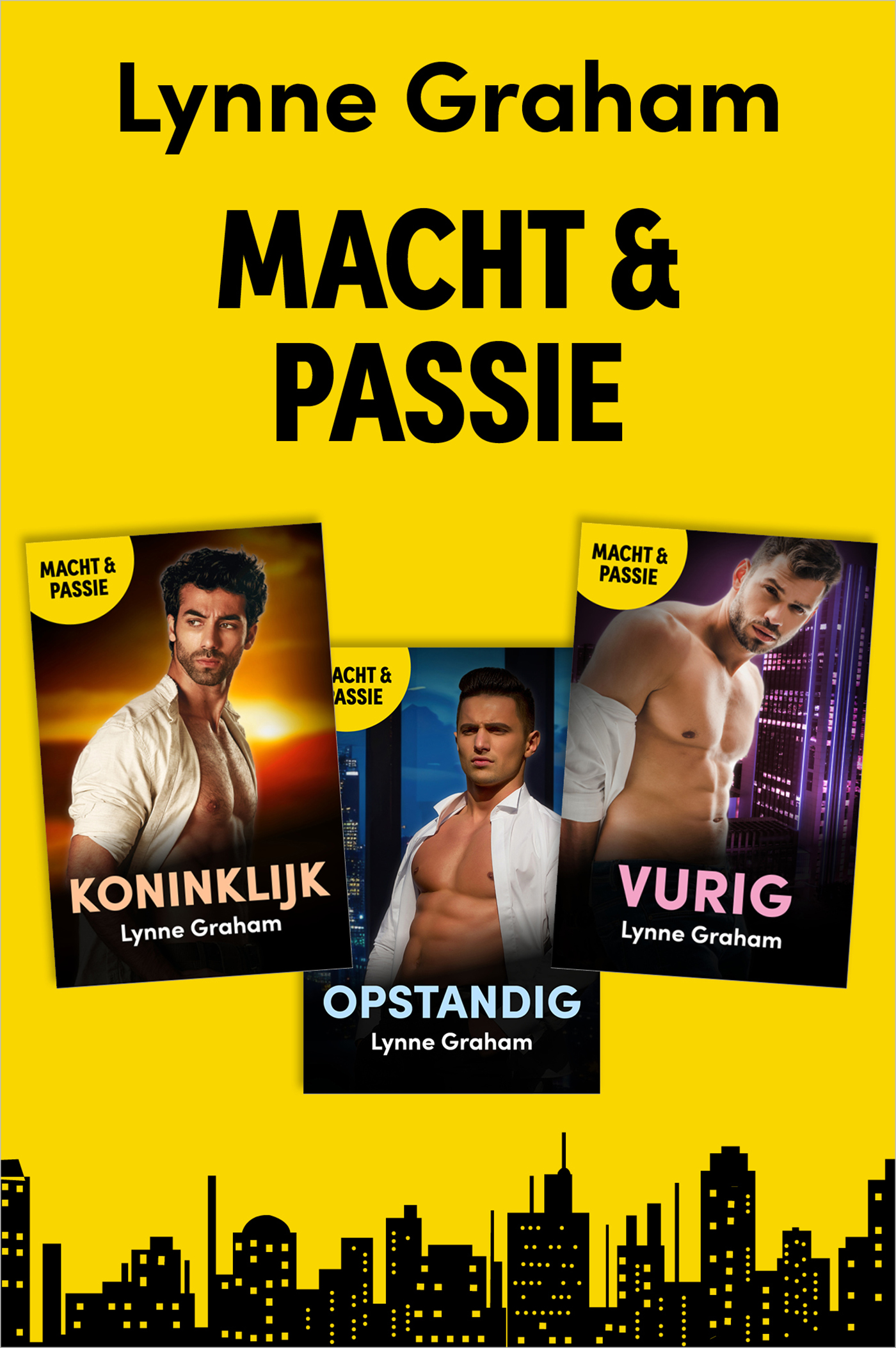 Omslag van Macht & passie 1-3