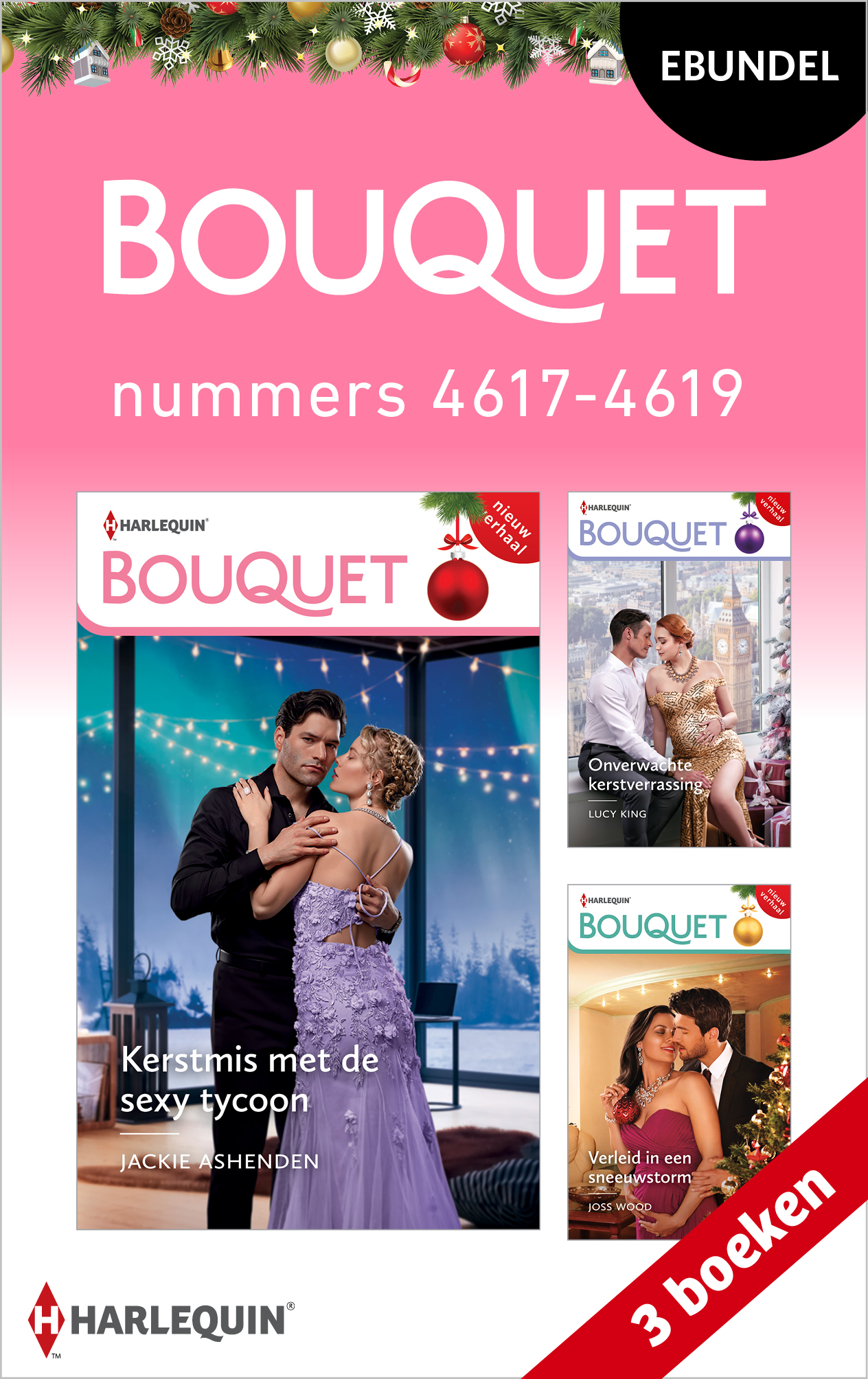 Omslag van Bouquet e-bundel nummers 4617 - 4619