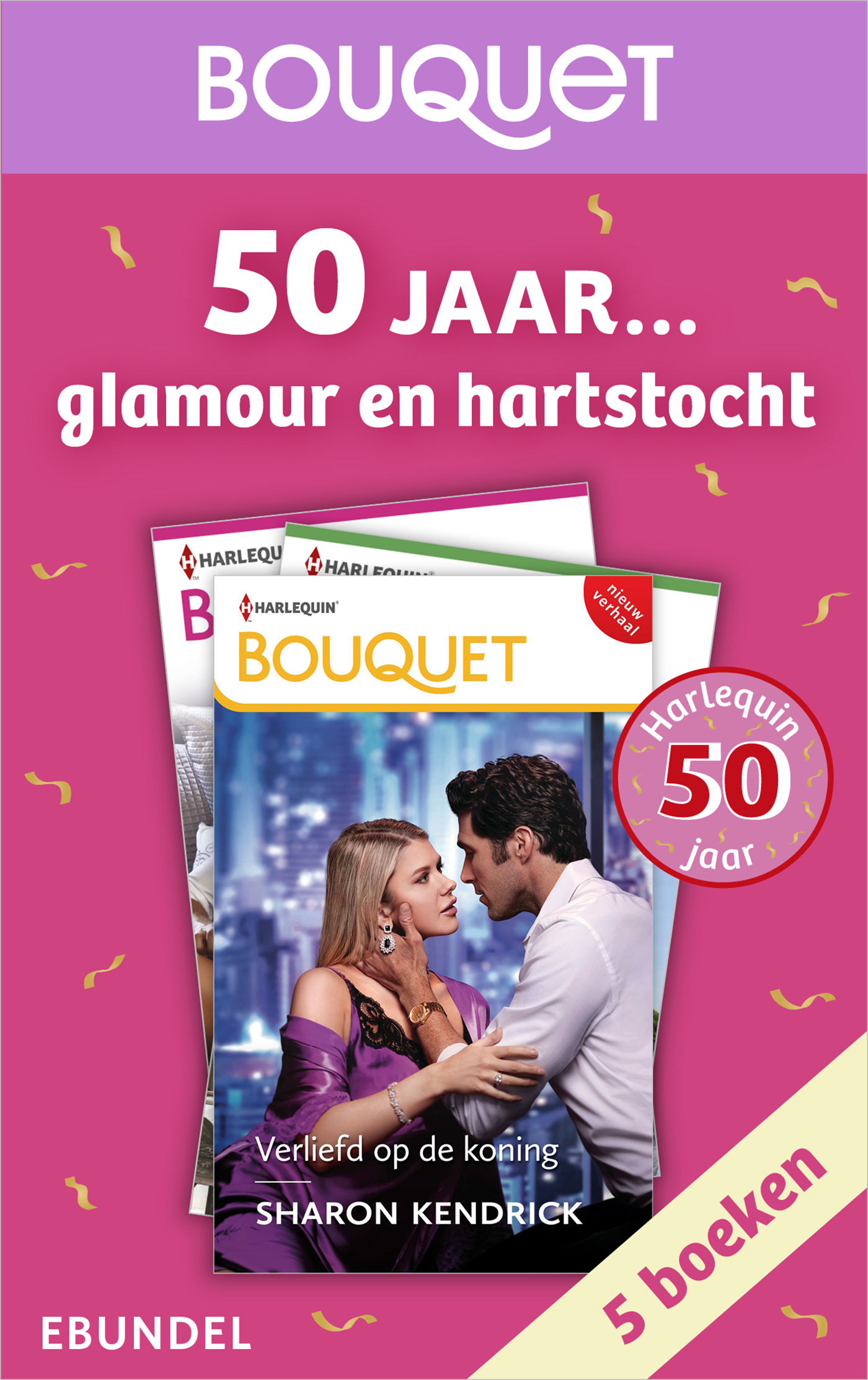 Omslag van 50 jaar… glamour en hartstocht
