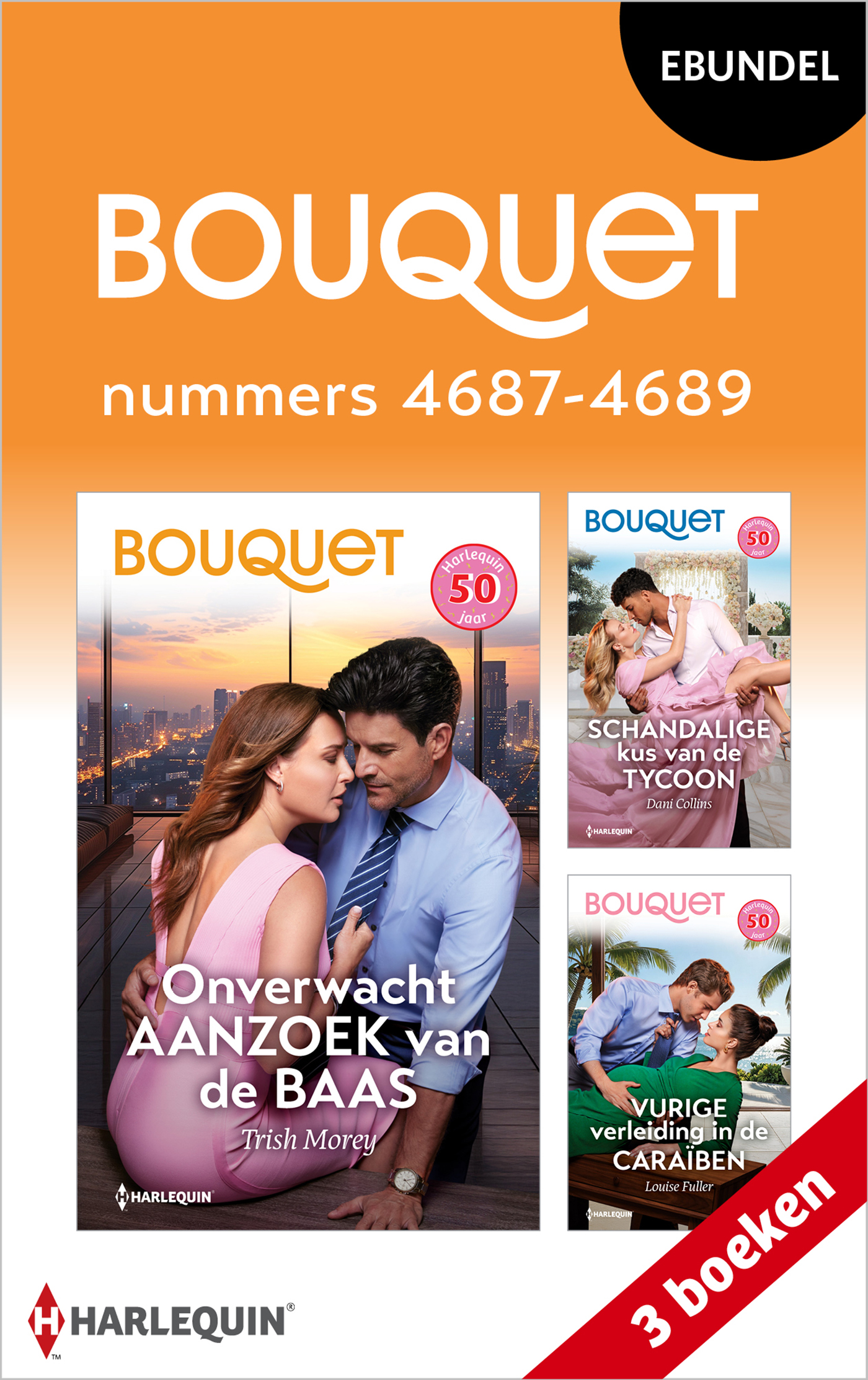 Omslag van Bouquet e-bundel nummers 4687 - 4689