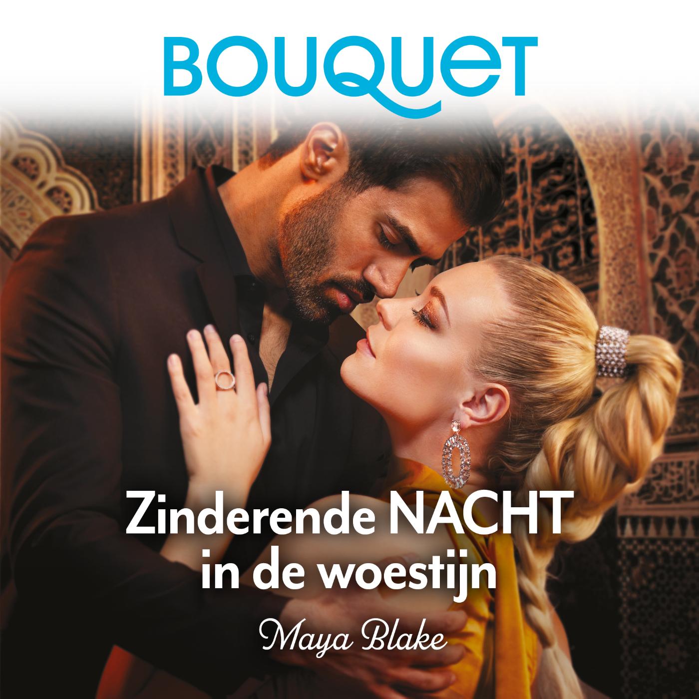 Omslag van Zinderende nacht in de woestijn