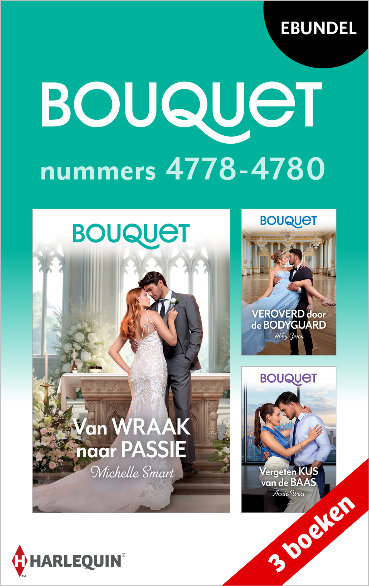Omslag van Bouquet e-bundel nummers 4778 - 4780