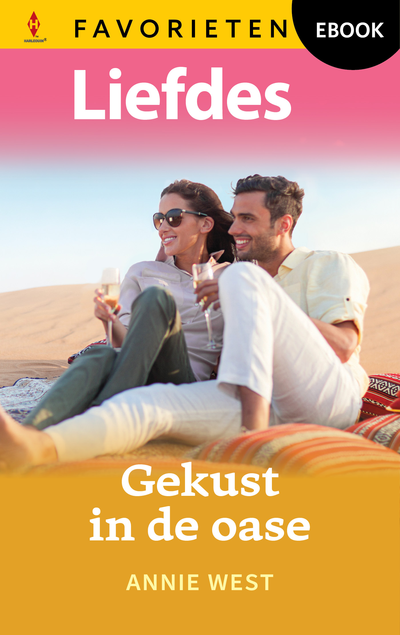 Omslag van Gekust in de oase