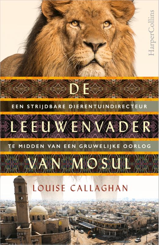Omslag van De leeuwenvader van Mosul - backcard à 6 ex.