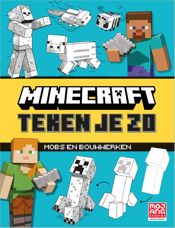 Omslag van Minecraft teken je zo